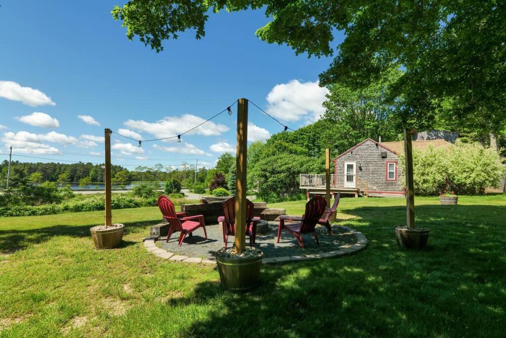 2 Bedroom Home W/ Pondside View Backyard Maine Escape Bar Harbor Bagian luar foto